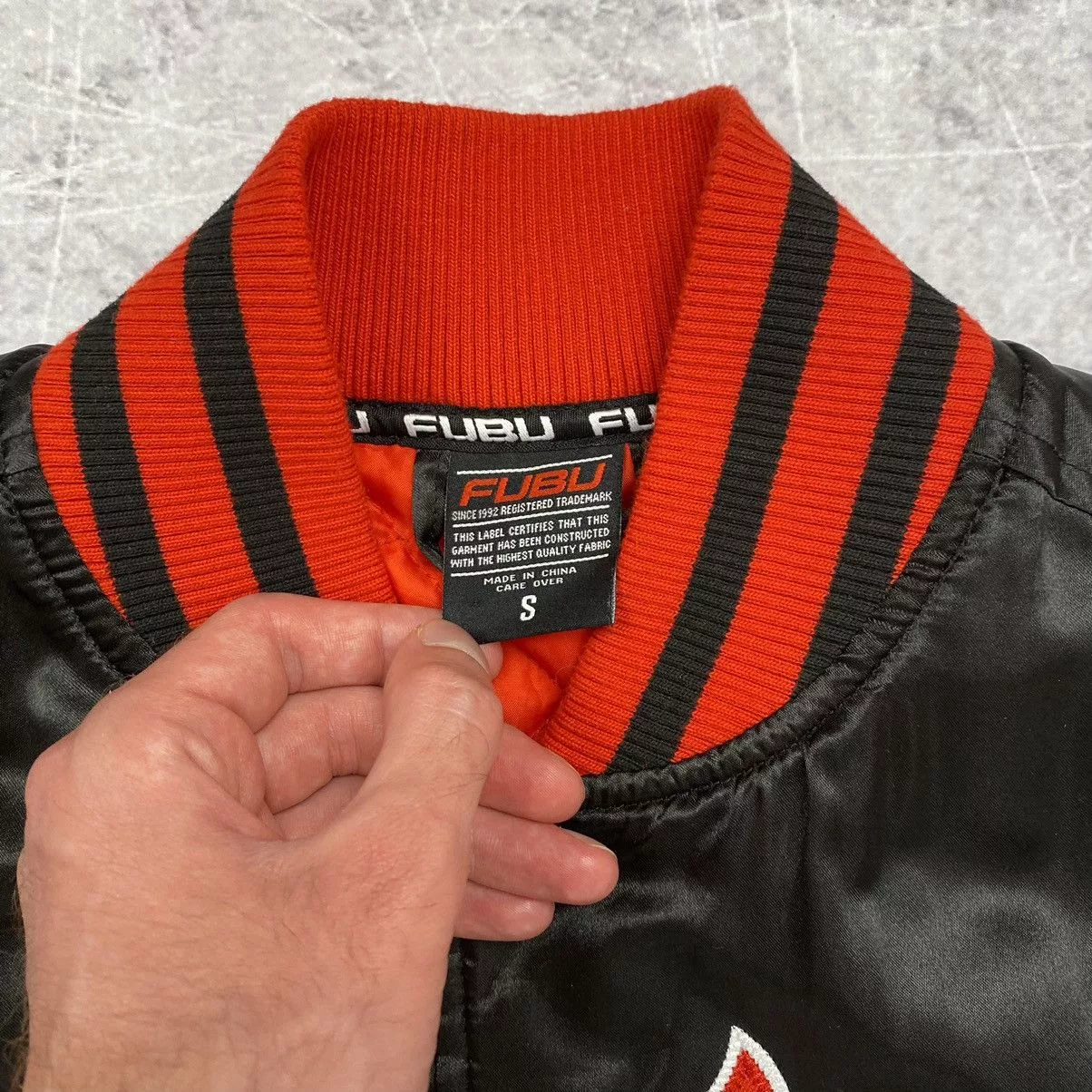 Fubu Bombers Fubu school bomber Black