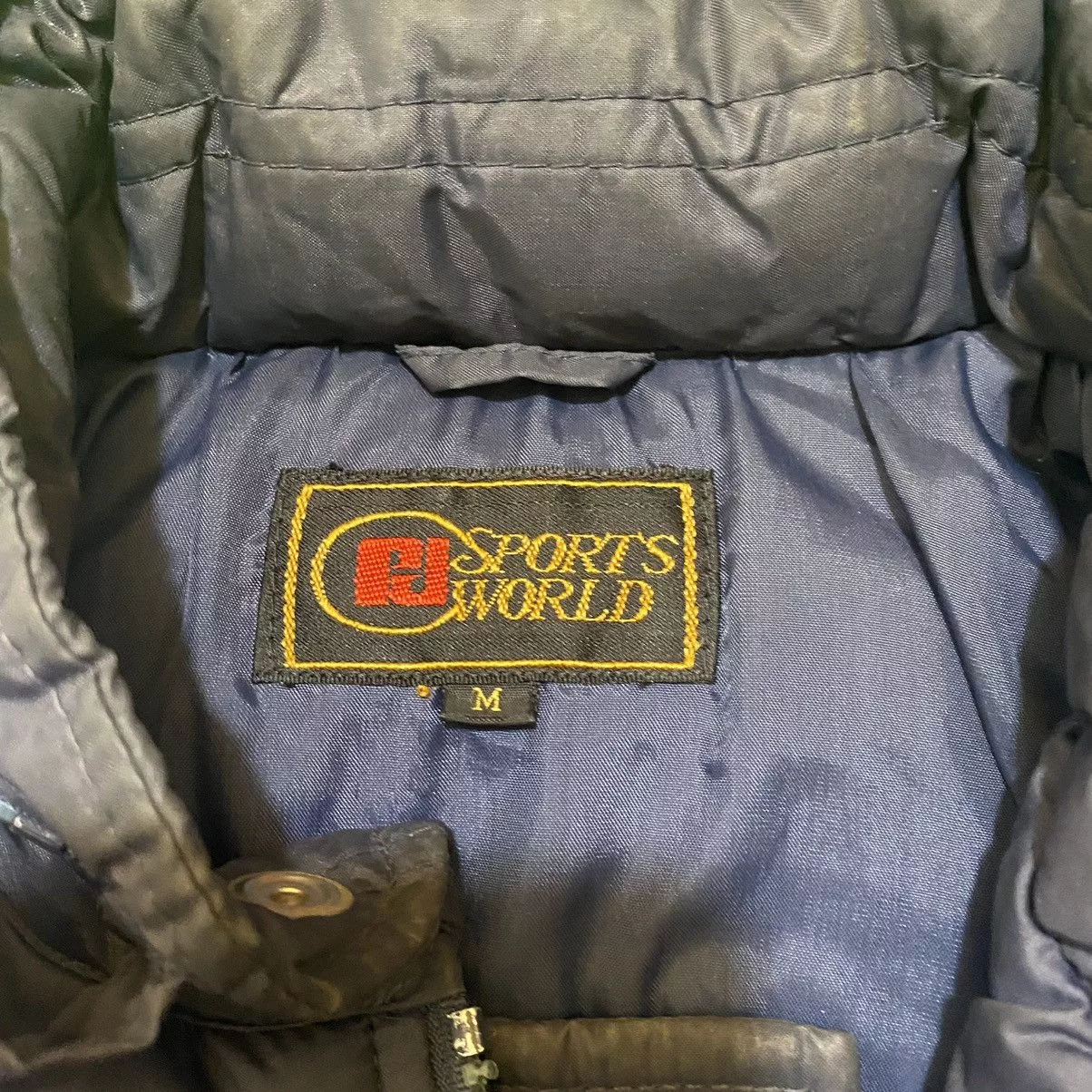 Vintage Bombers Vintage Racing Jacket Blue