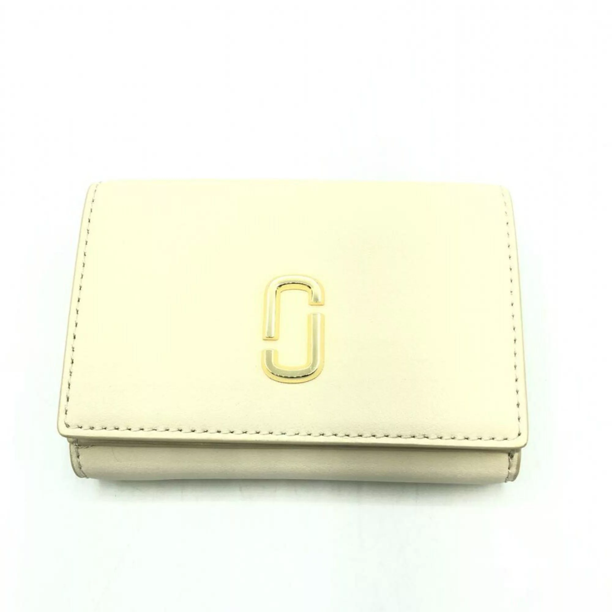Marc Jacobs Wallets MARC JACOBS Tri-fold Wallet Beige 2S3SMP005S01 Marc Jacobs