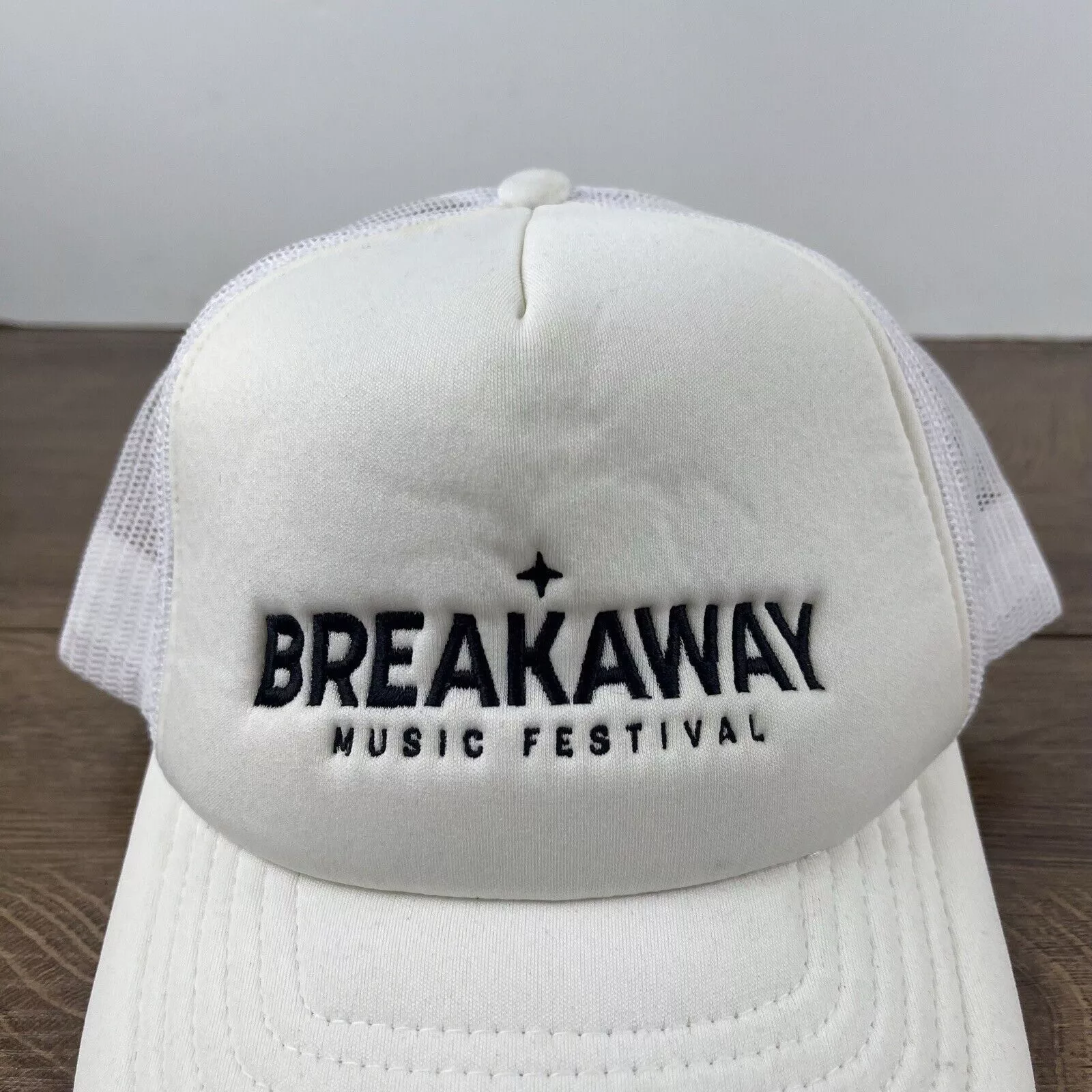 Other Hats Other Breakaway Musical Festival Hat White Cap Hat Adjustable Hat