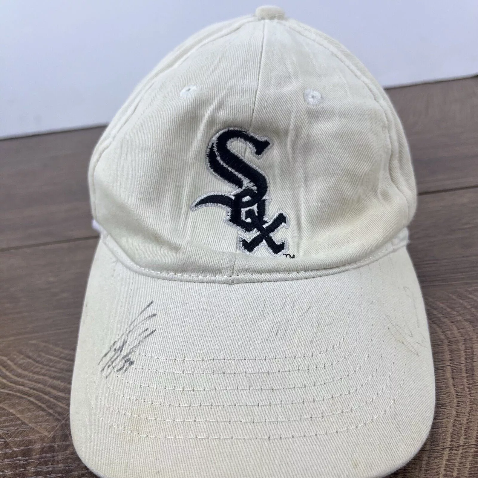 Other Hats Other Chicago White Sox Hat White Chicago Adjustable Hat White Adu
