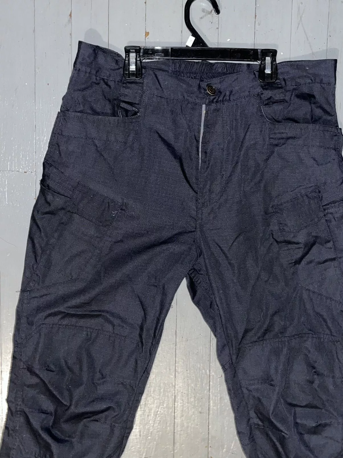 Vintage Casual Pants Vintage Japanese cargo Black