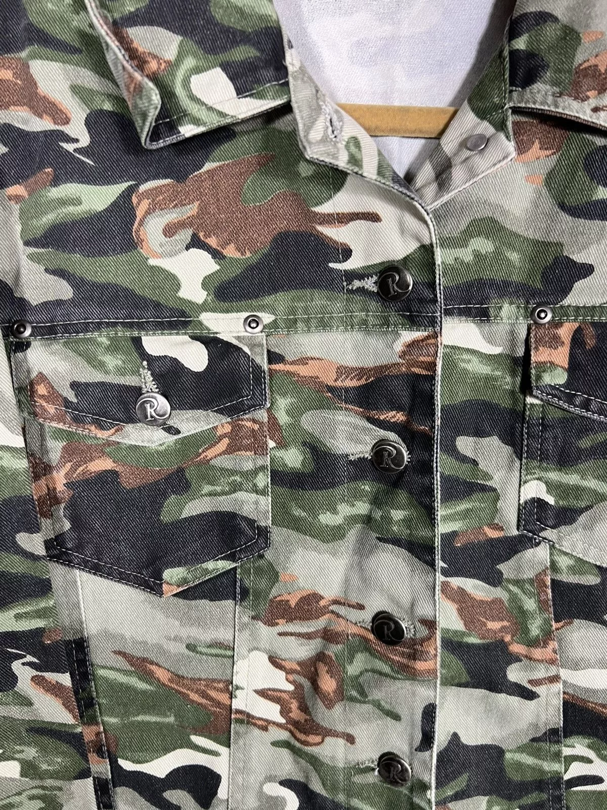 Vintage Light Jackets Vintage Camo Jacket Green