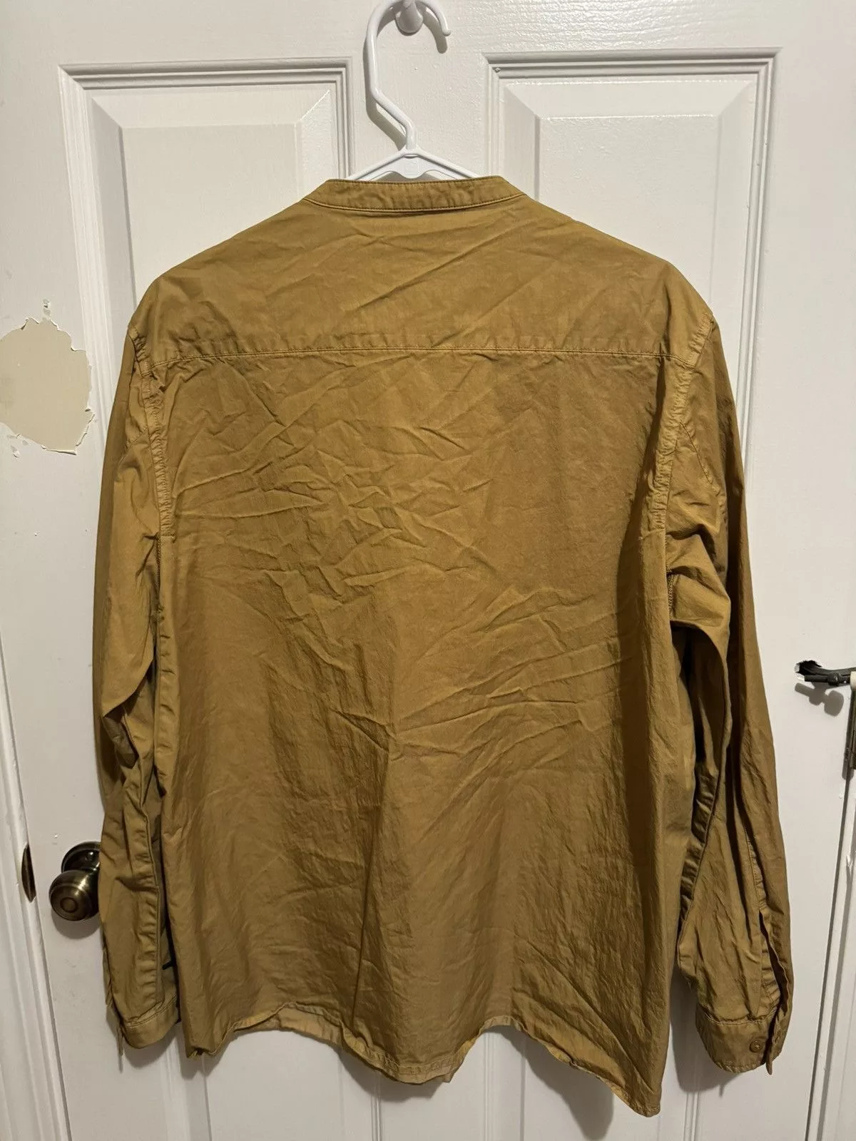 Kith Shirts Button Ups Kith Malta Henley Shirt Gold