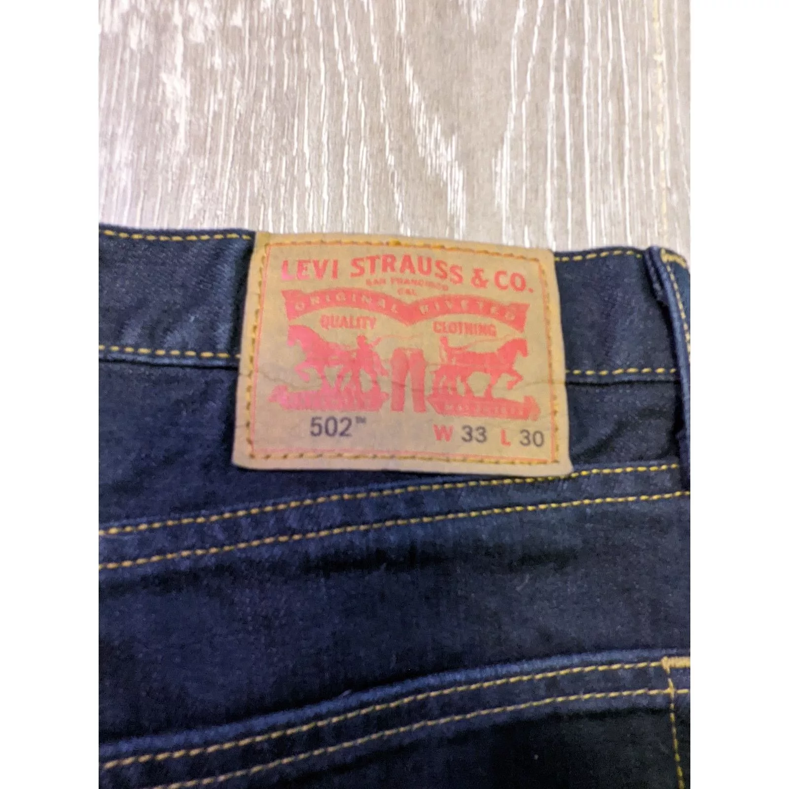 Levi's Denim Levi's Dark Wash Denim Jeans Blue