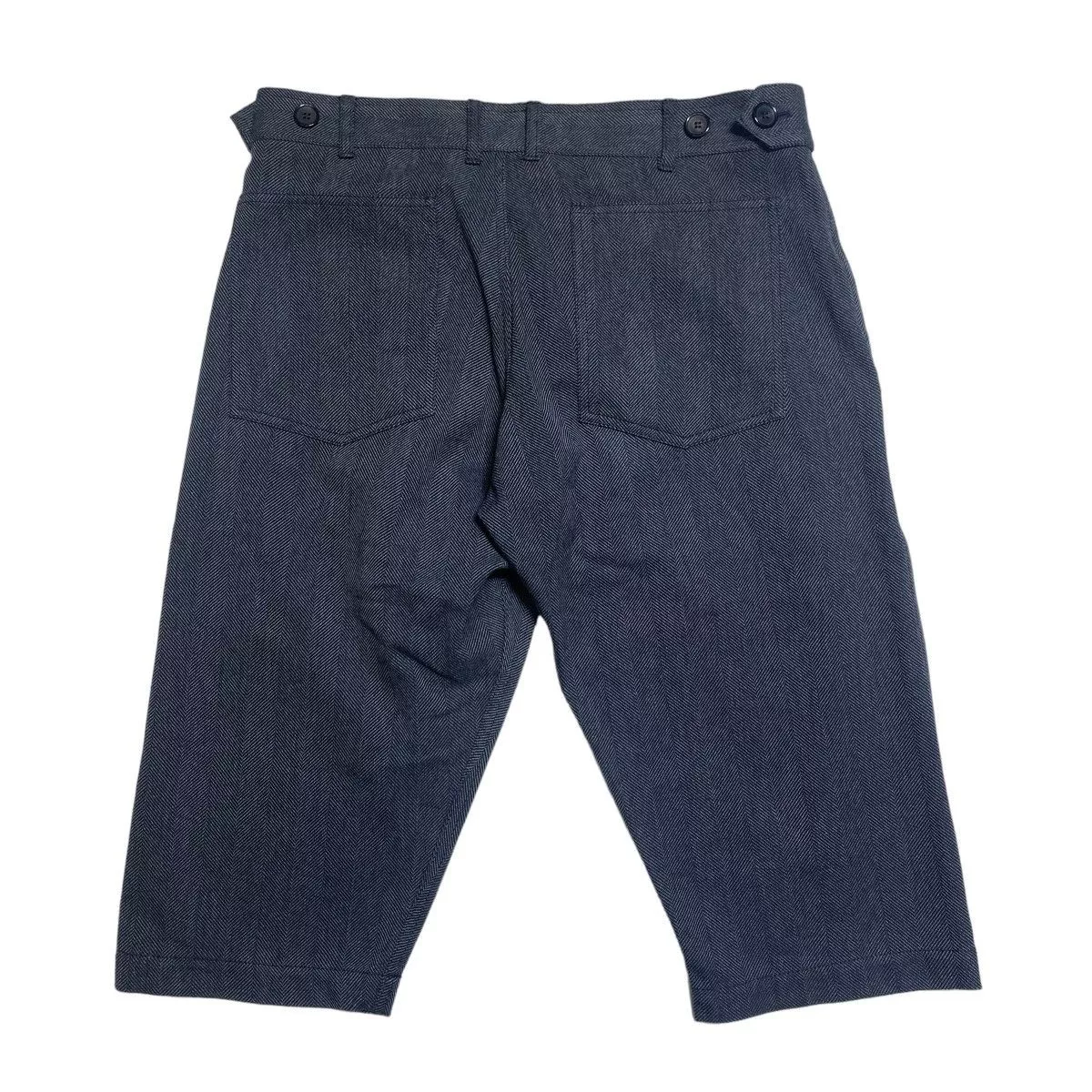 Comme des Garcons SHIRT Shorts Herringbone Cotton Half Pants Gray