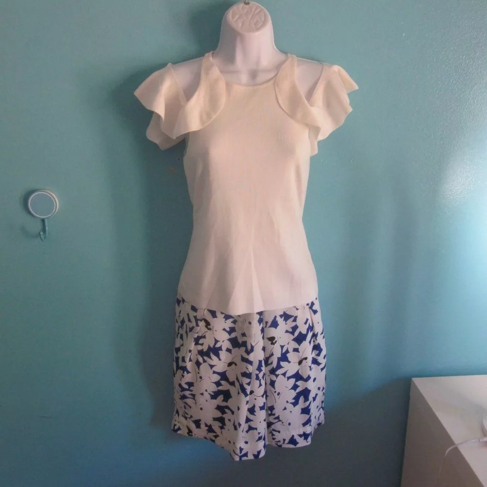 Jonathan Simkhai Blouses Jonathan Simkhai Jonathan Simkahi Pullover Top Ivory White Knit Size S Shoulder Details