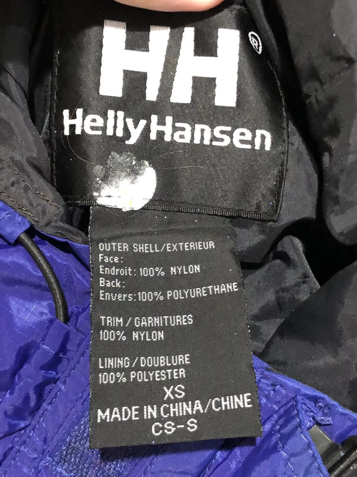 Helly Hansen Raincoats Helly Hansen × Vintage 90s Helly Hansen Anorak Blue