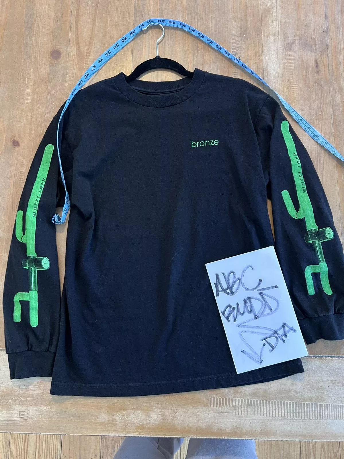 Bronze 56k Long Sleeve T Shirts Bronze 56k Wheel Lock Longsleeve Tee M Black