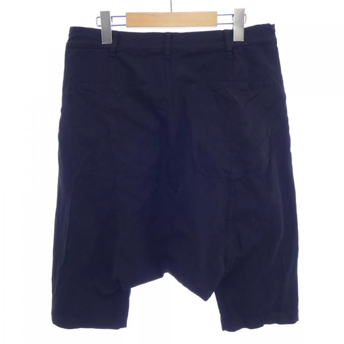Comme des Garcons Homme Shorts Plain Saruel Half Pants Black