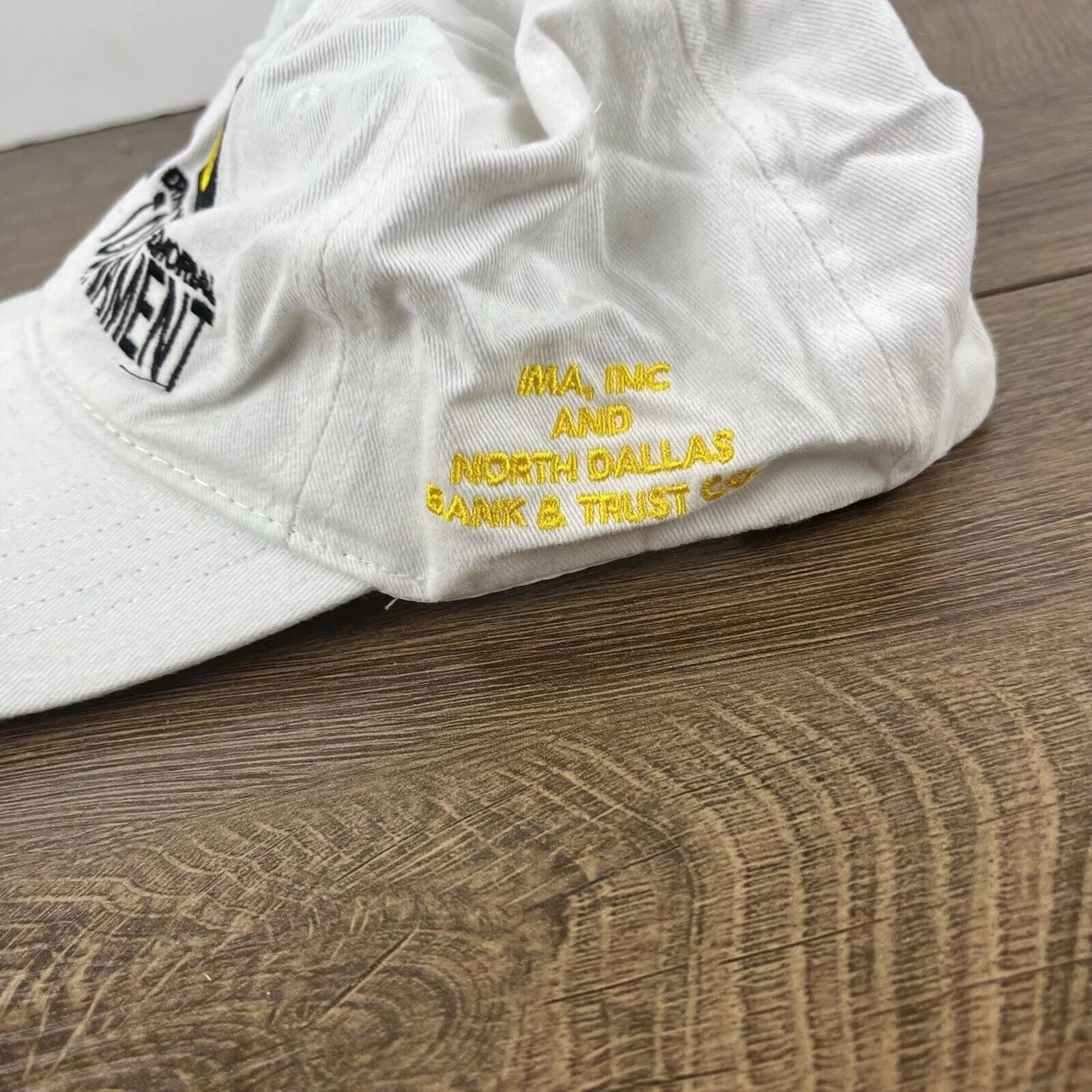 Other Hats Other Maxine Erwin Waldman Golf Tournament Hat White Hat Adjustabl