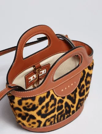 Marni Mini Bags Marni o1srvl11e0624 Bag in Leopard Multi