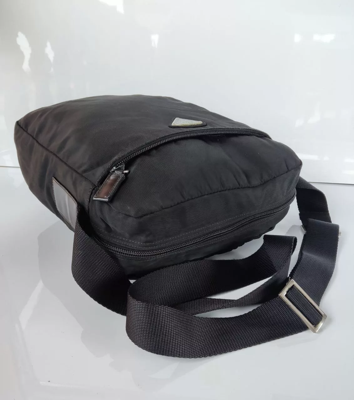 Prada Handle Bags Prada Bag Nylon Crossbody Black