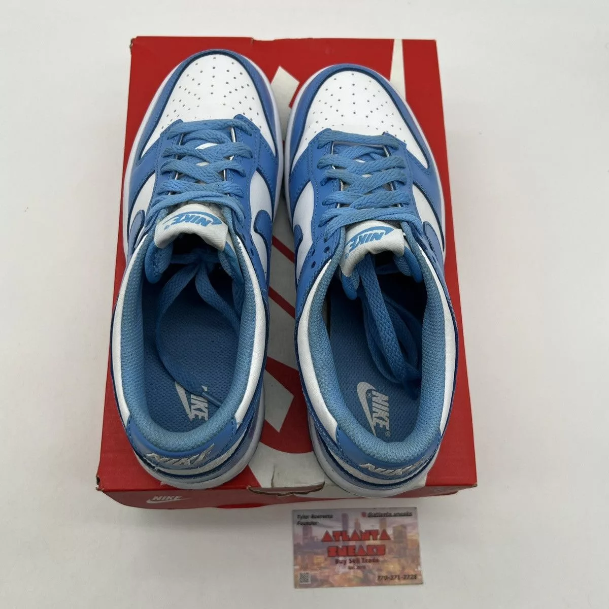 Nike Low Top Sneakers Nike dunk low university blue White