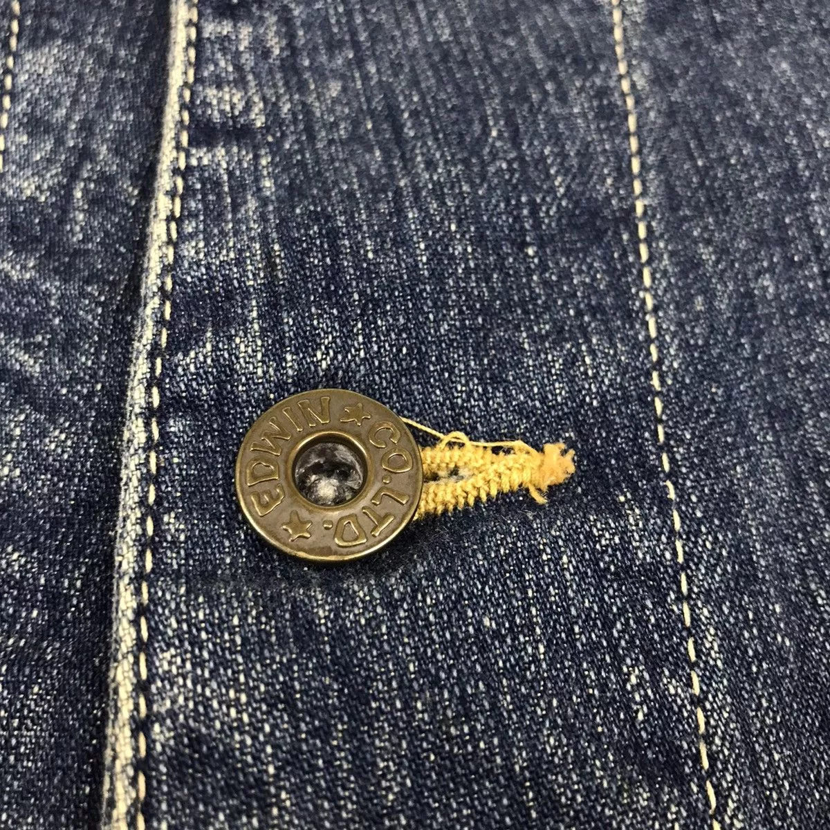 Edwin Denim Jackets Edwin × Vintage Vintage Edwin Workwear Denim Jacket Blue