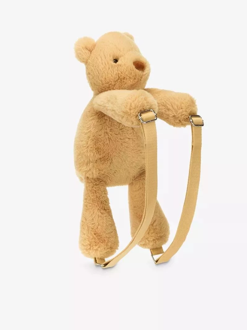 Other Backpacks Other Jellycat Smudge Bear soft woven backpack 43cm Brown