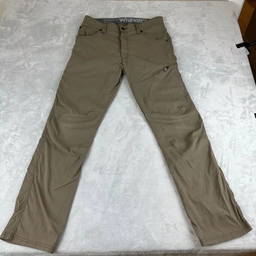 Wrangler Casual Pants Wrangler All Terrain x Gear Pants Men’s Size 34x32 Brown