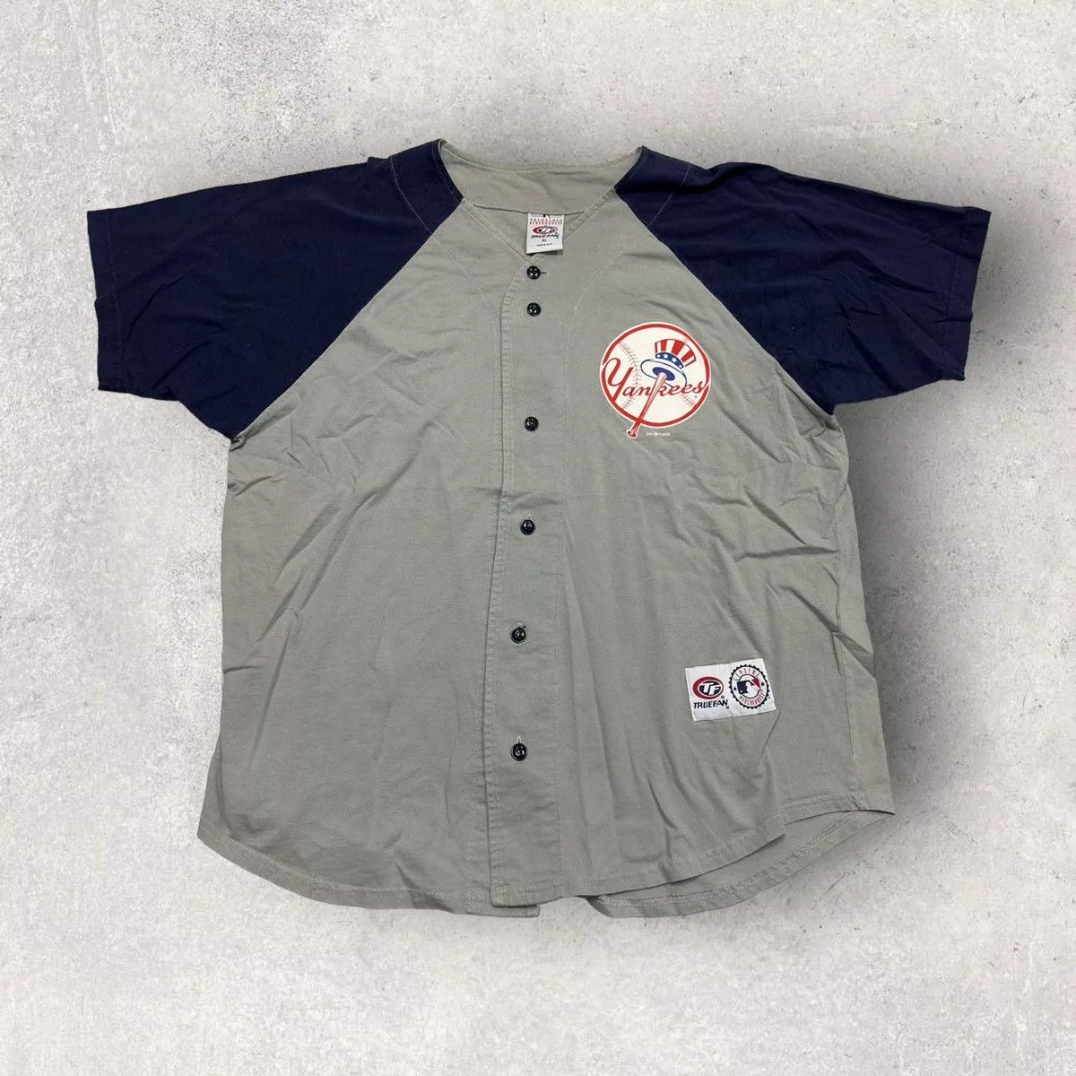 MLB Jerseys MLB × Vintage Vintage New York Yankees jersey Gray Sportswear