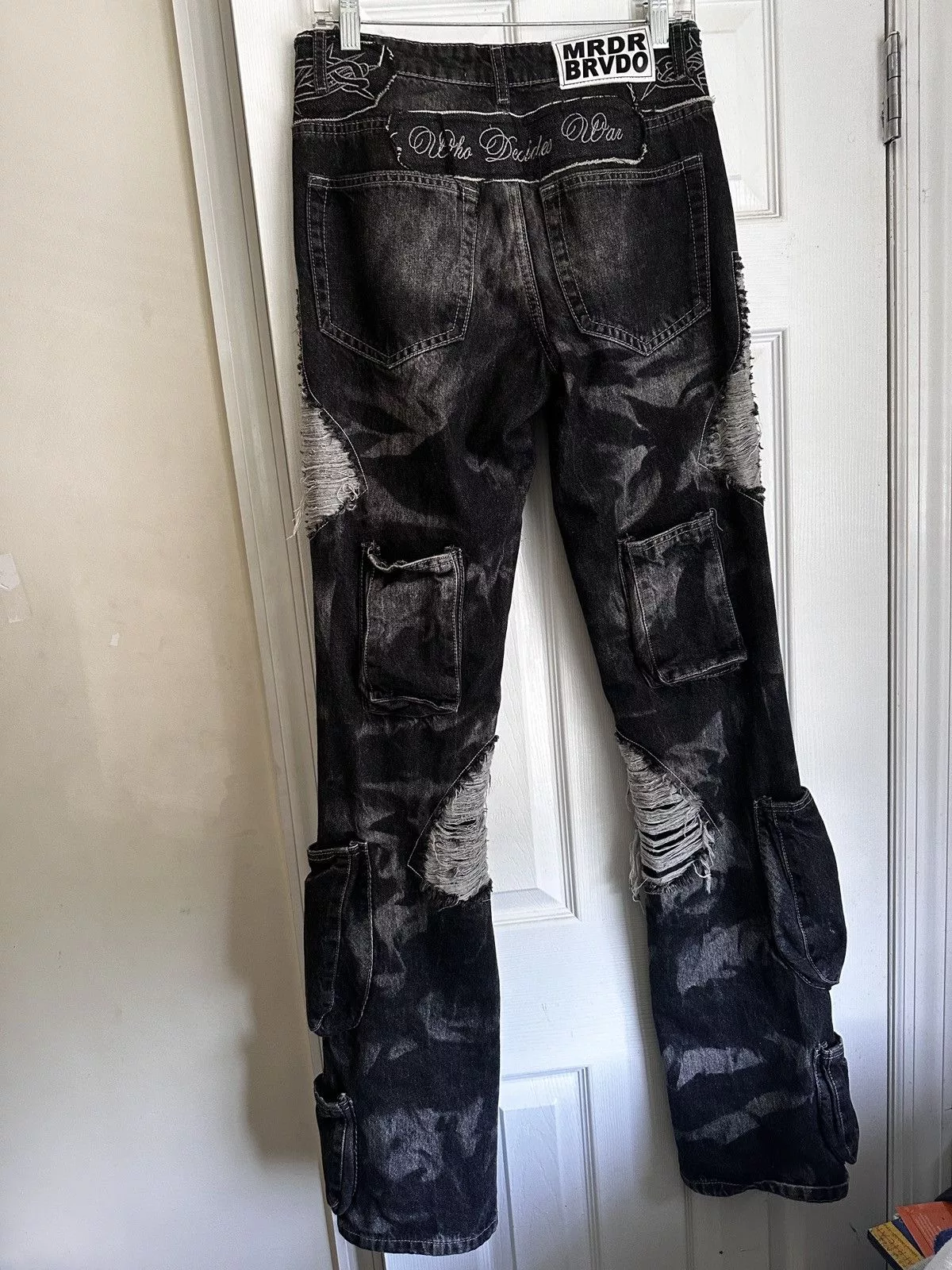 Who Decides War Denim Who Decides War Thorned Pocket Denim Black