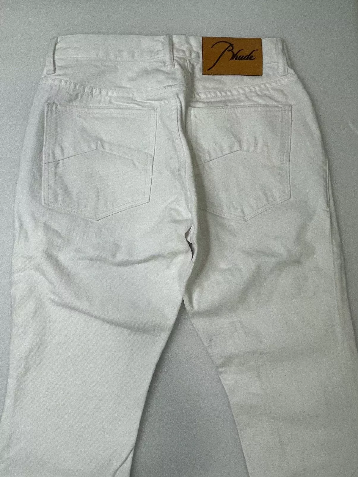 Rhude Denim Rhude White Denim Jeans