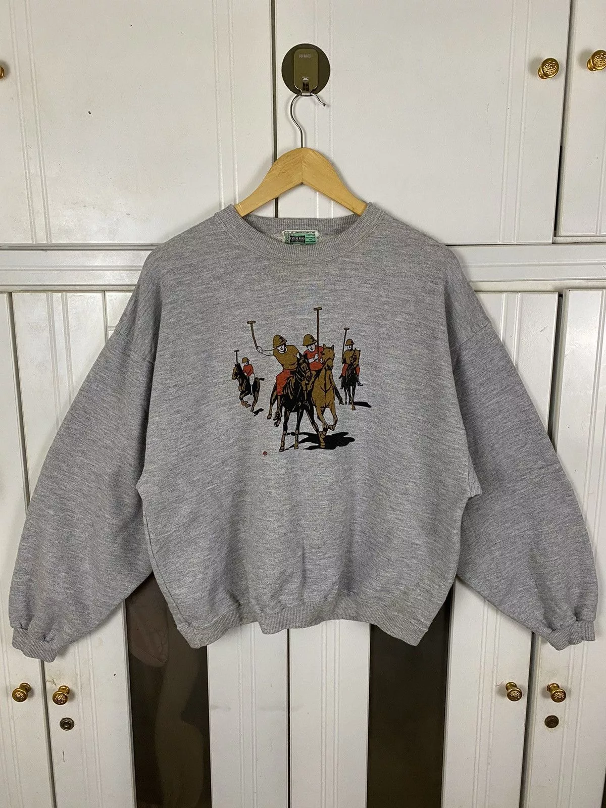 Other Sweatshirts Hoodies Other × Vintage Vintage Sportwear Cricket Sweatshirt Gray Sportswear