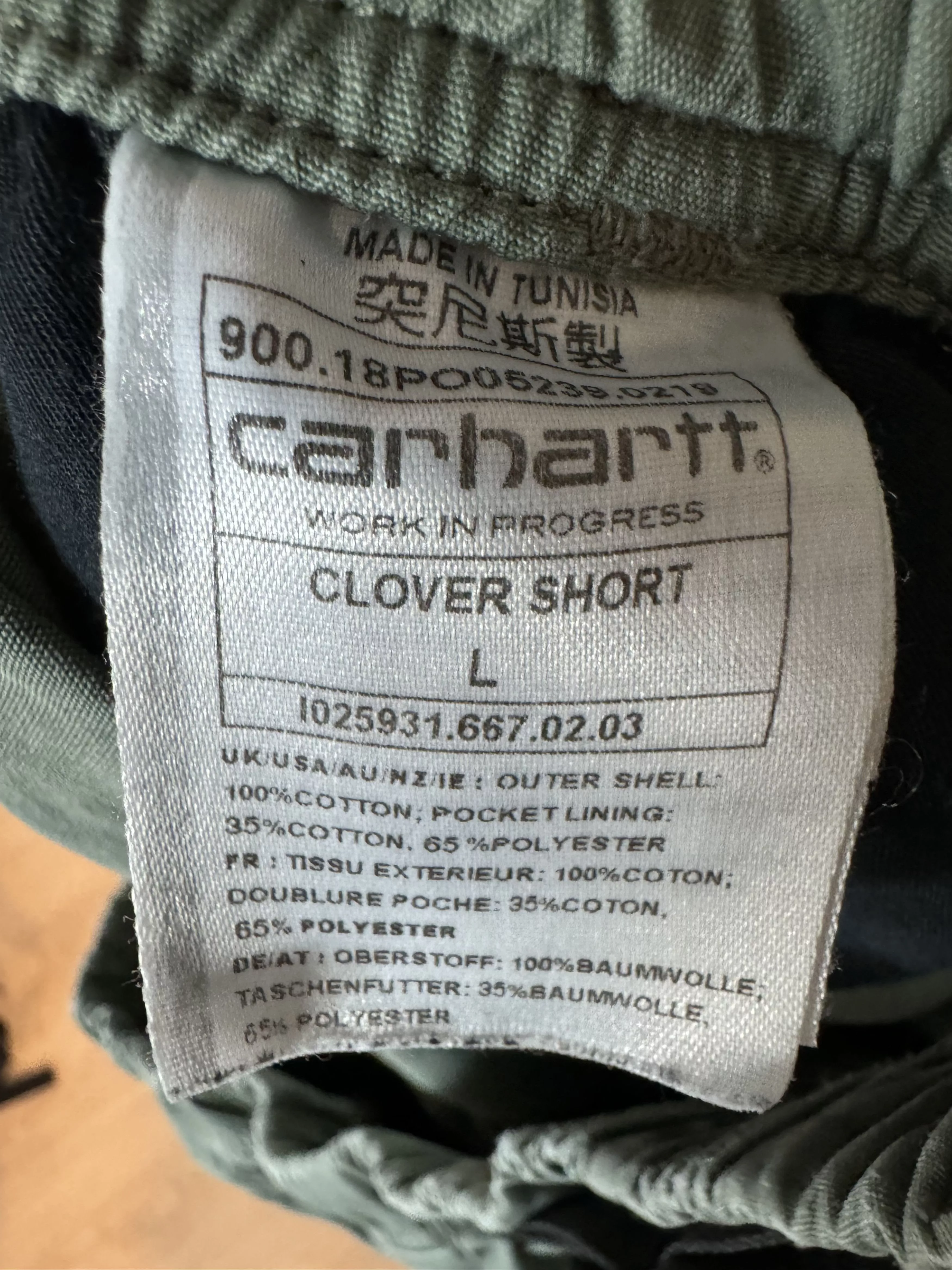Carhartt Wip Shorts Green