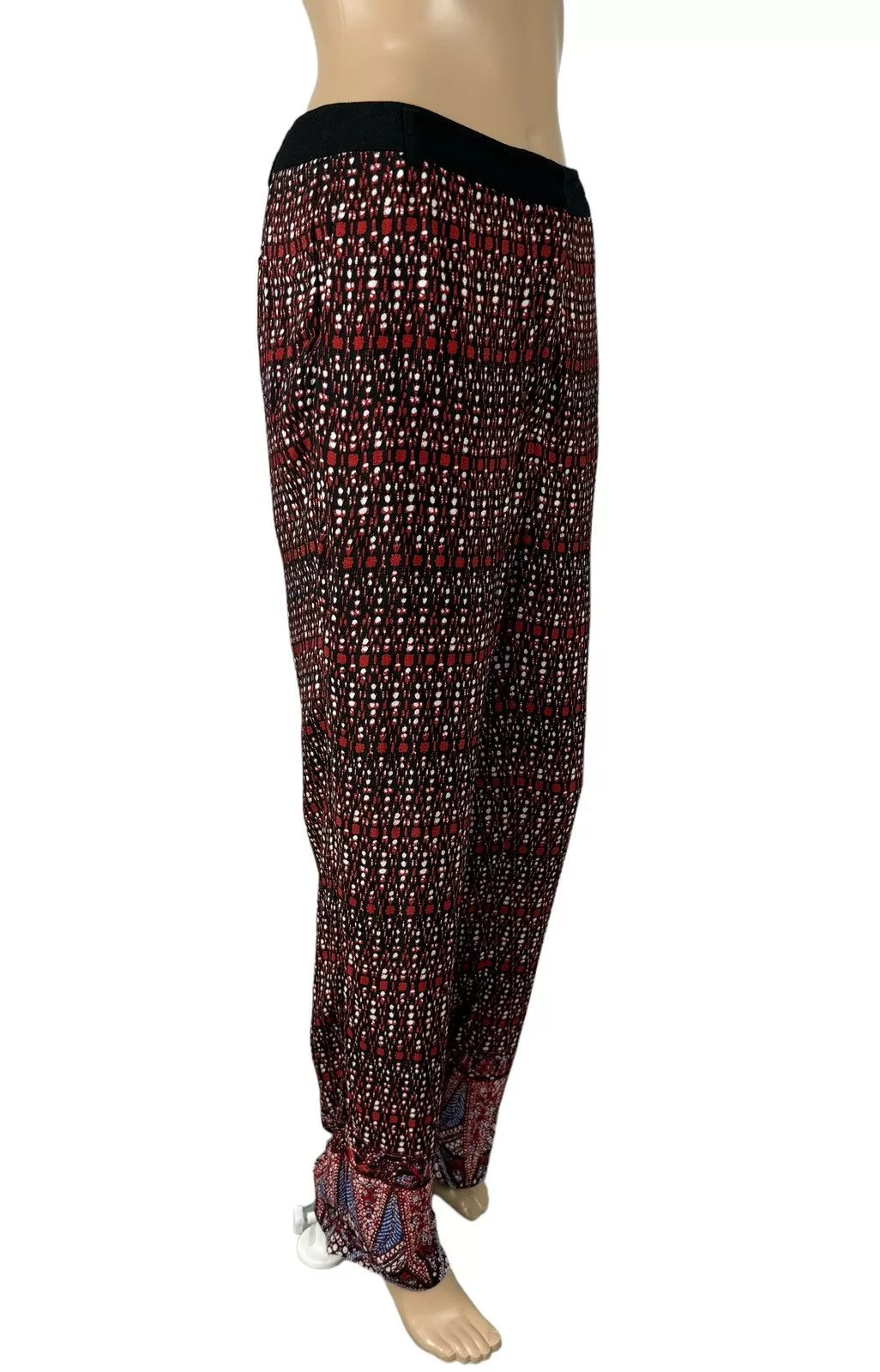 Sandro Pants Sandro Paris Viscose Trourers Ornament size 38 Multi