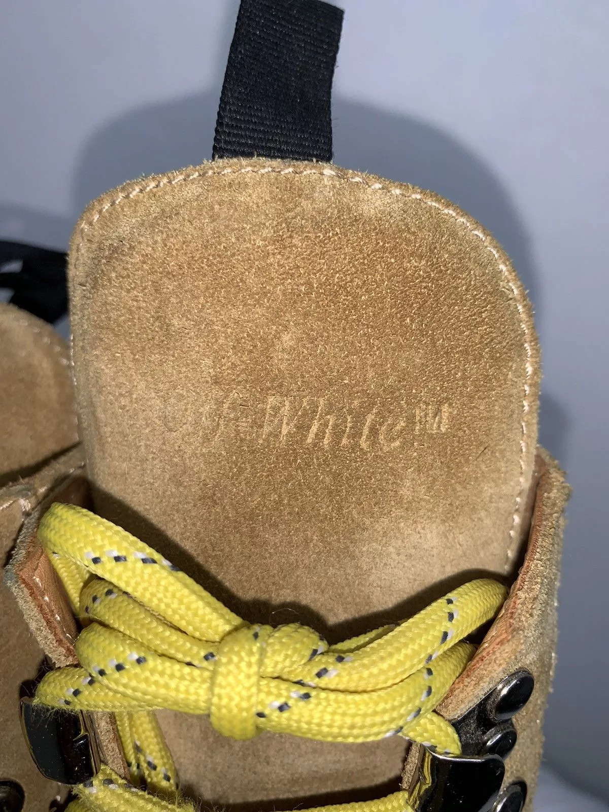 Off-White Boots Off-White Off white Virgil Abloh Boots Brown
