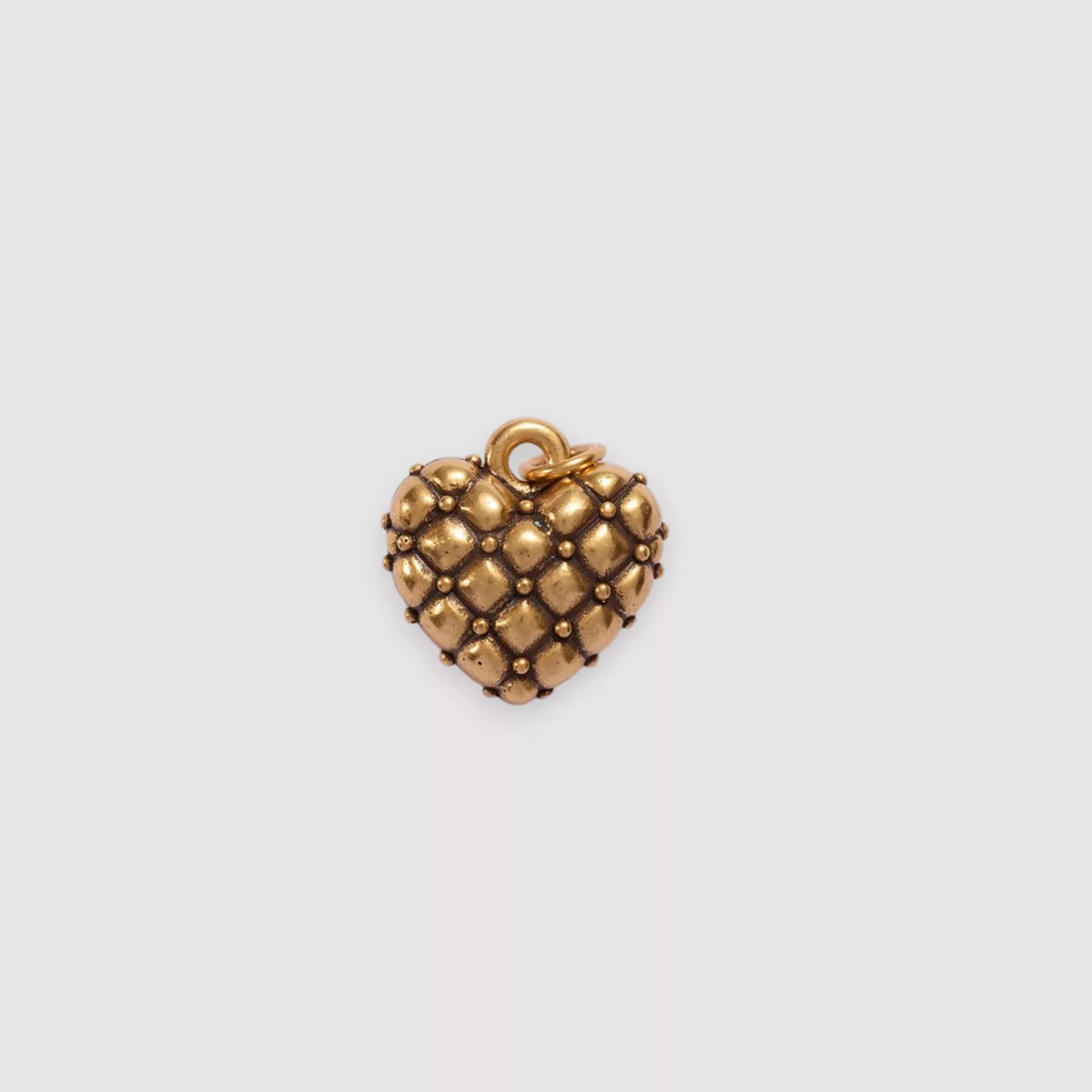 The Quilted Heart Charm