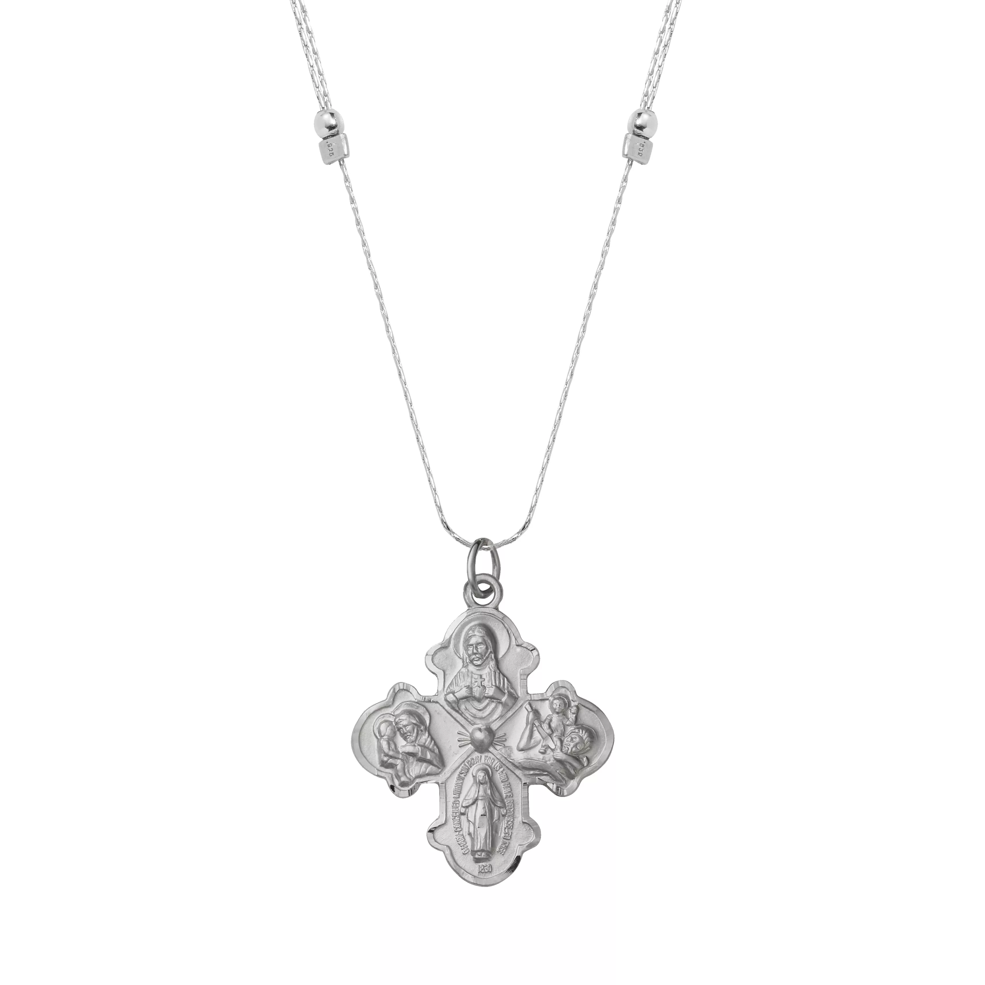 4-Way Cross Expandable Chain Necklace