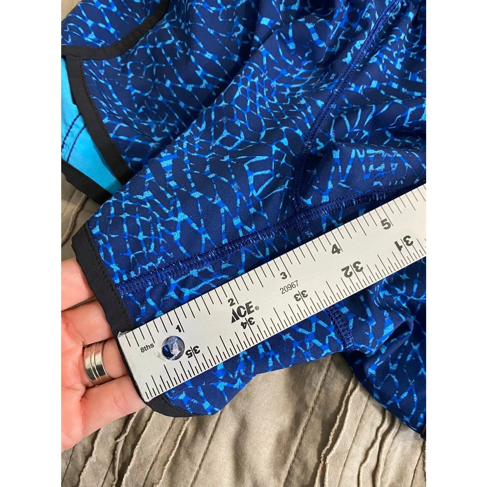 lululemon shorts 6 Blue