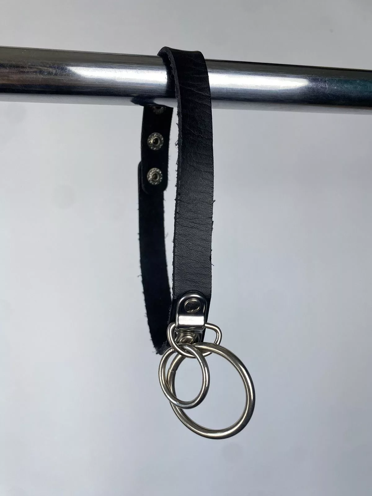 Designer Belts Designer × Vintage Chrome Hearts style Choker Gothic vintage OPIUM emo punk Black Streetwear