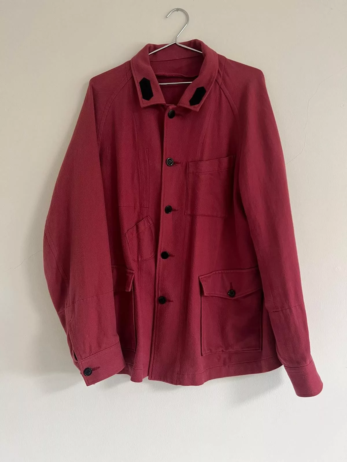 Undercover Light Jackets Undercover SS18 Coverall Jacket Red