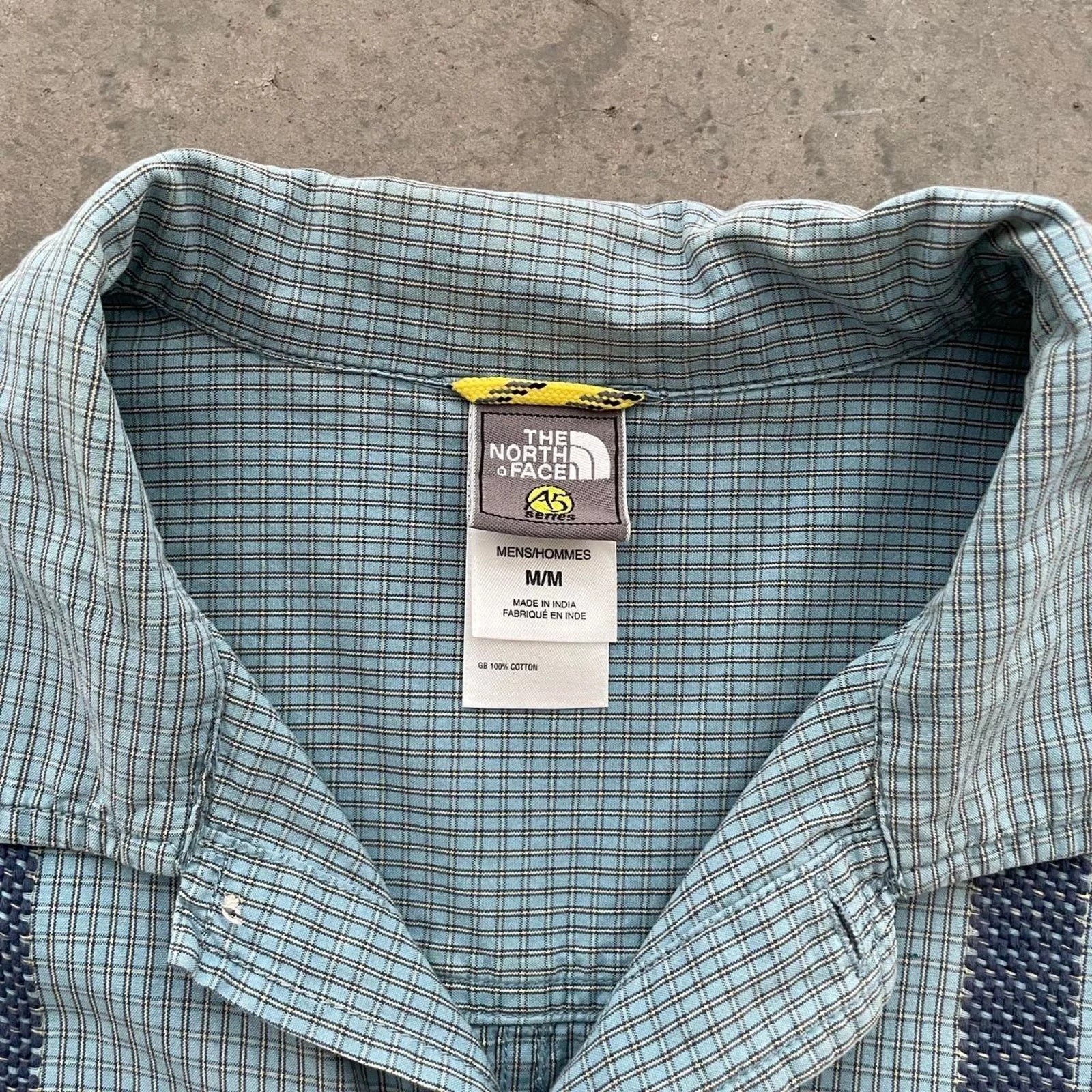 The North Face Shirts Button Ups The North Face A5 Blue Button Up Shirt