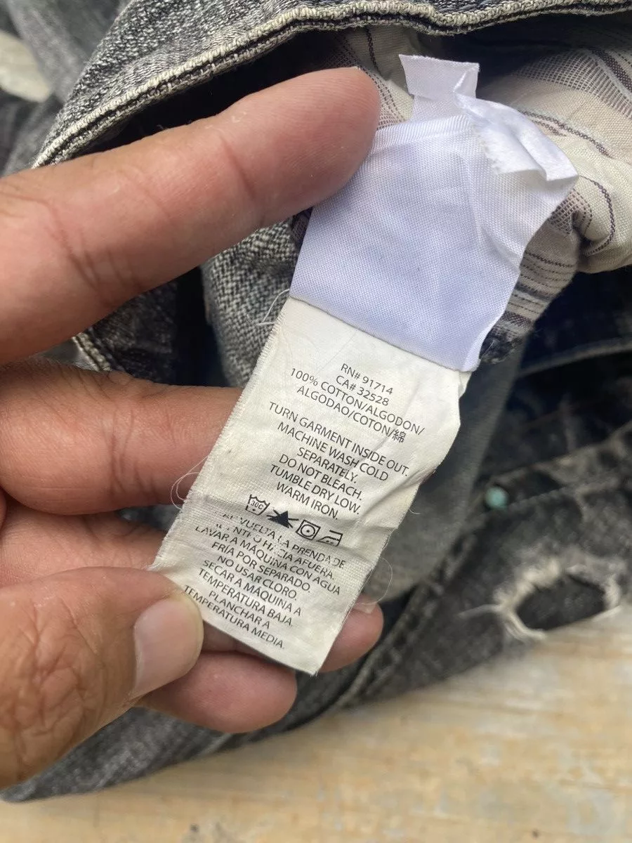 Armani Exchange Denim Armani Exchange × If Six Was Nine Armani Exchange Patchwork Flare Jeans Black