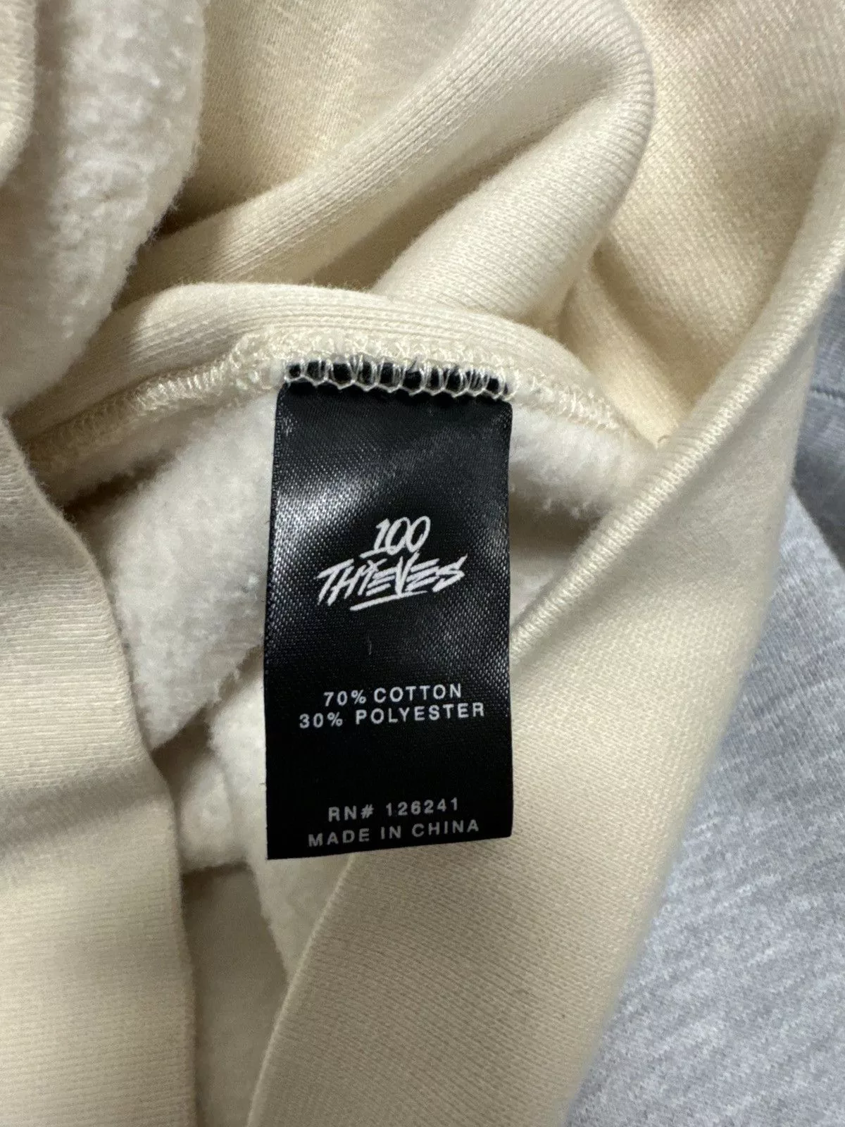 100 Thieves Sweaters Knitwear 100 Thieves Topographic Crew Neck Beige