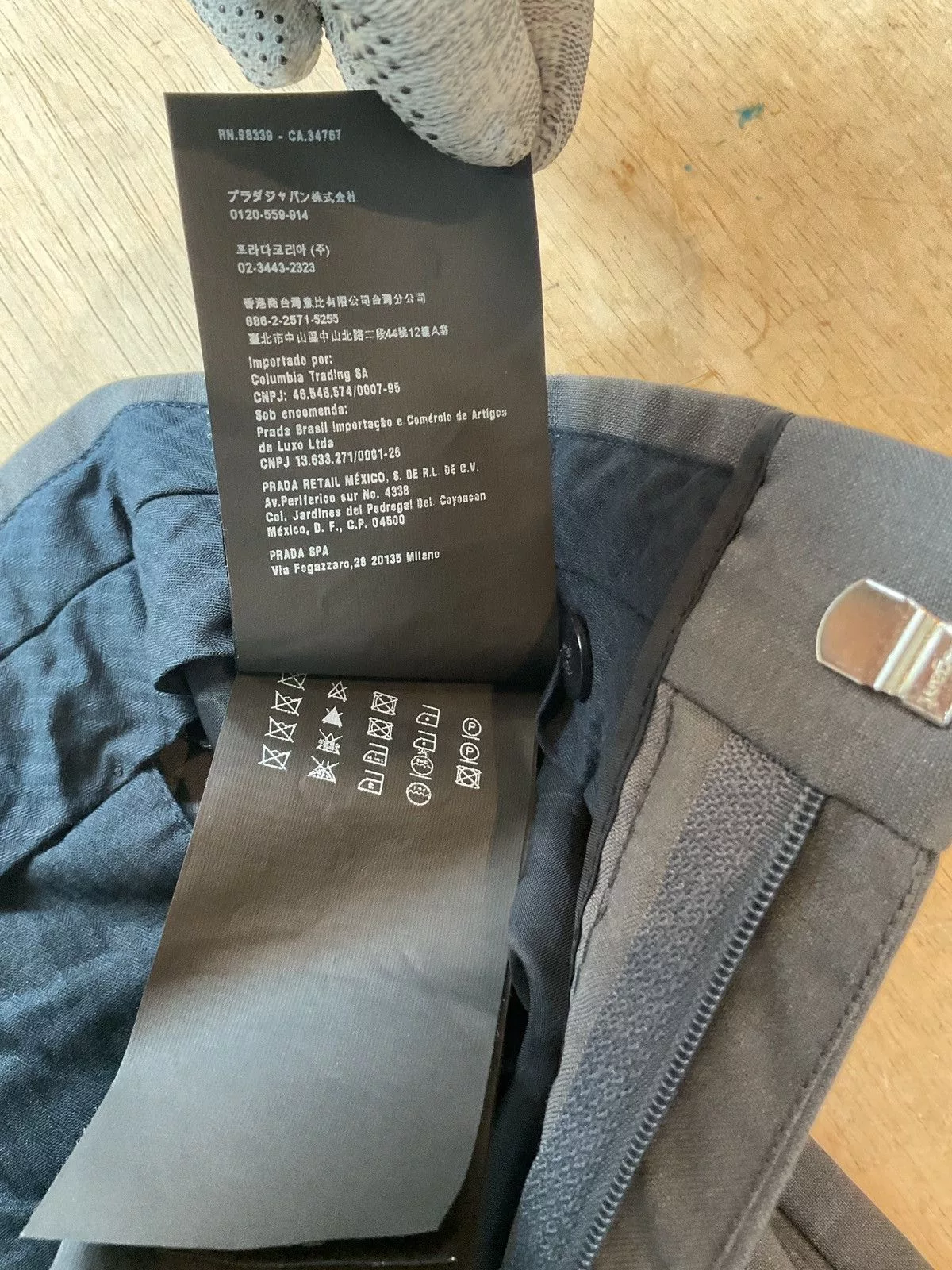 Prada Suits Prada Suit (blazer + trousers) 44R Gray