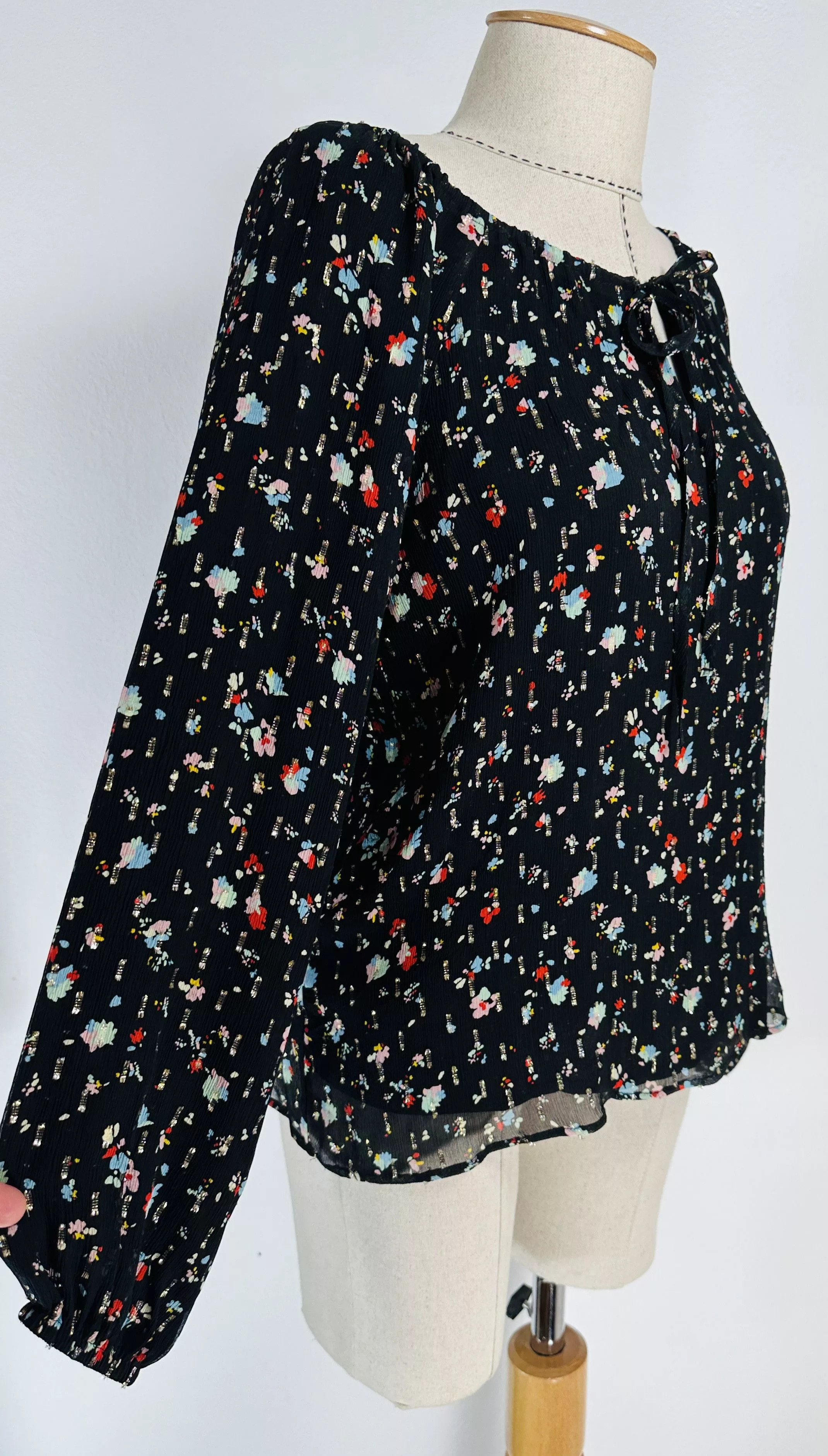 Sezane Blouses Sezane Too Silk Multi