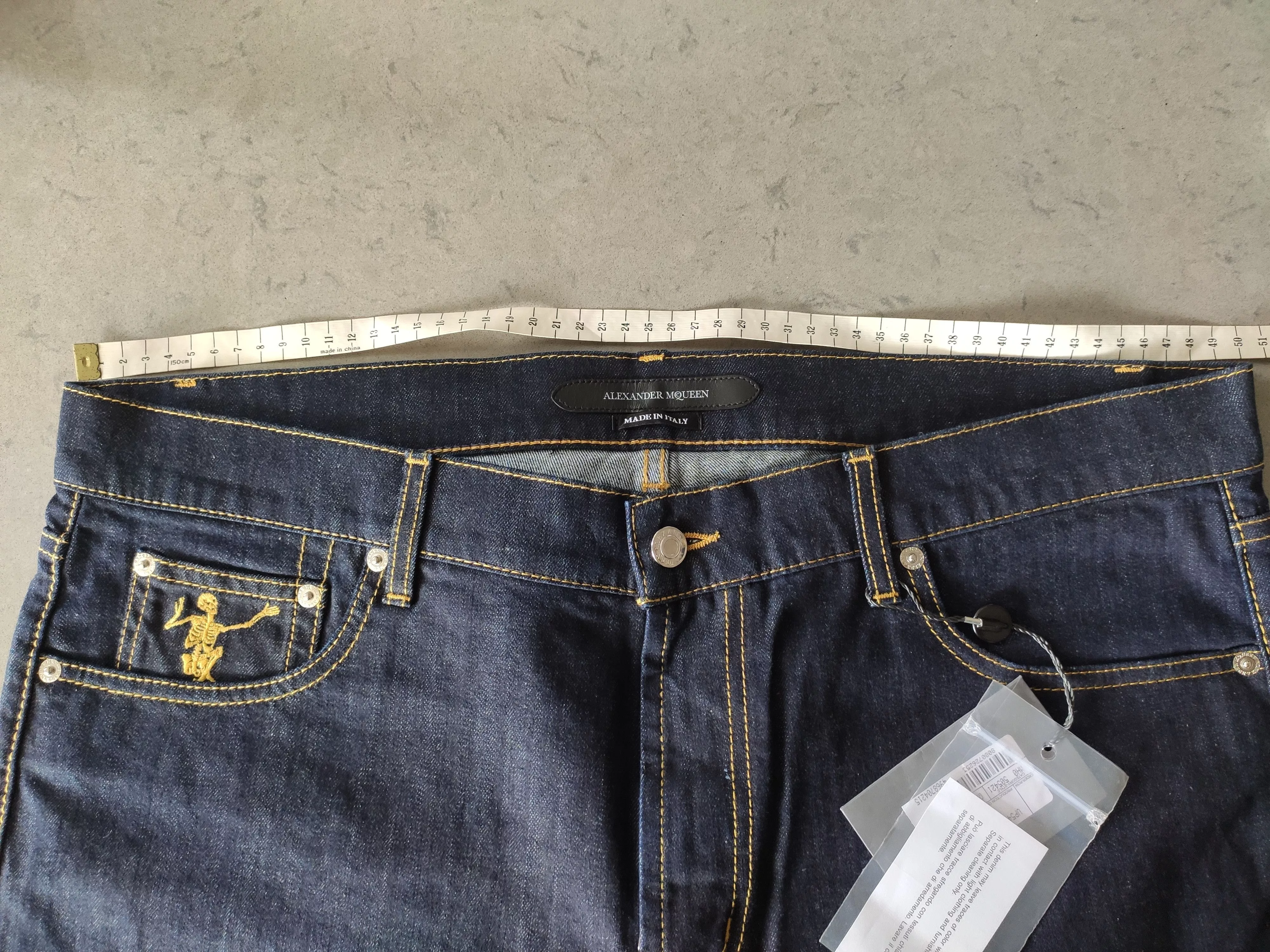 Alexander McQueen Denim Alexander McQueen Jeans Blue
