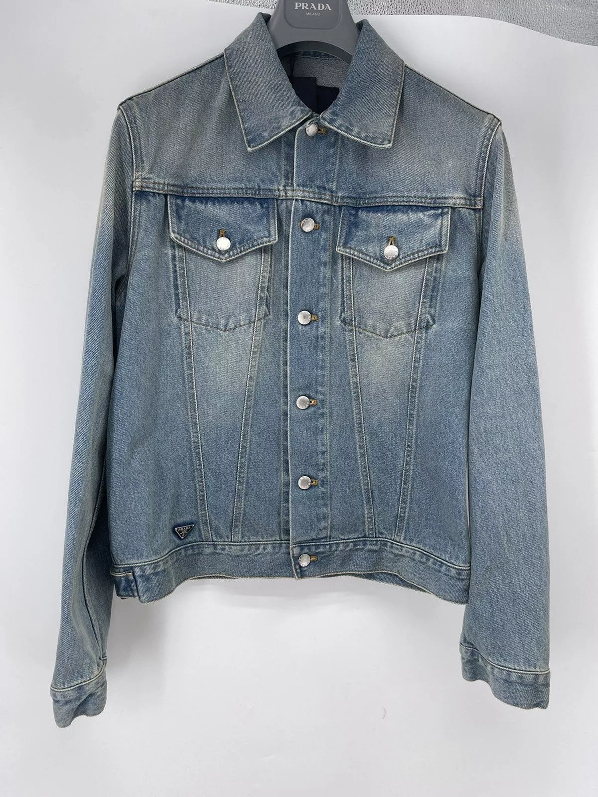 Prada Denim Jackets Prada Denim Jacket Size M Blue
