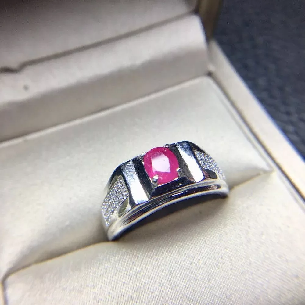 Jewelry Watches Jewelry Ruby Gemstone Ring Silver