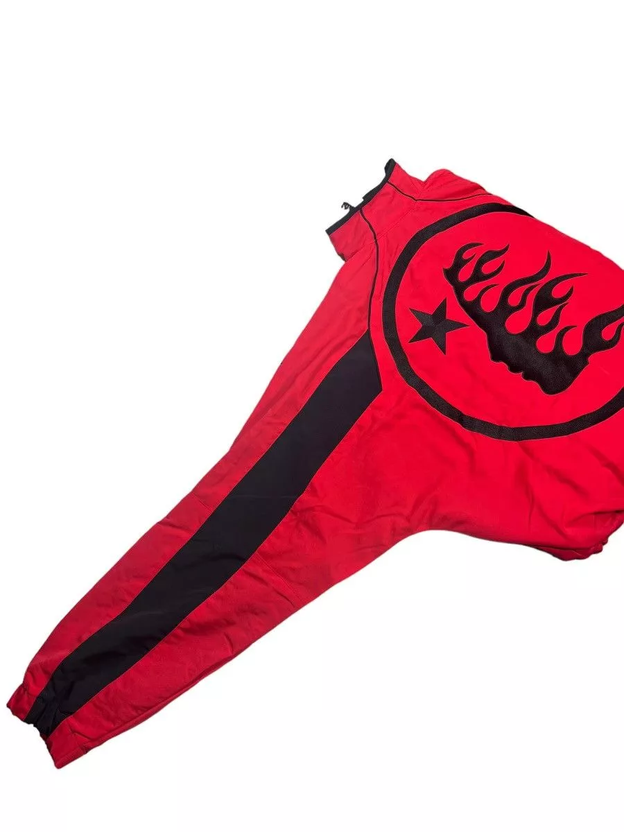 HELLSTAR Sweatshirts Hoodies Hellstar Thriller Track Jacket Red