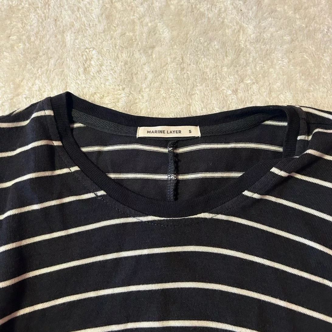 Marine Layer Midi Dresses $80 Marine Layer Gemma Dress Size Small Black