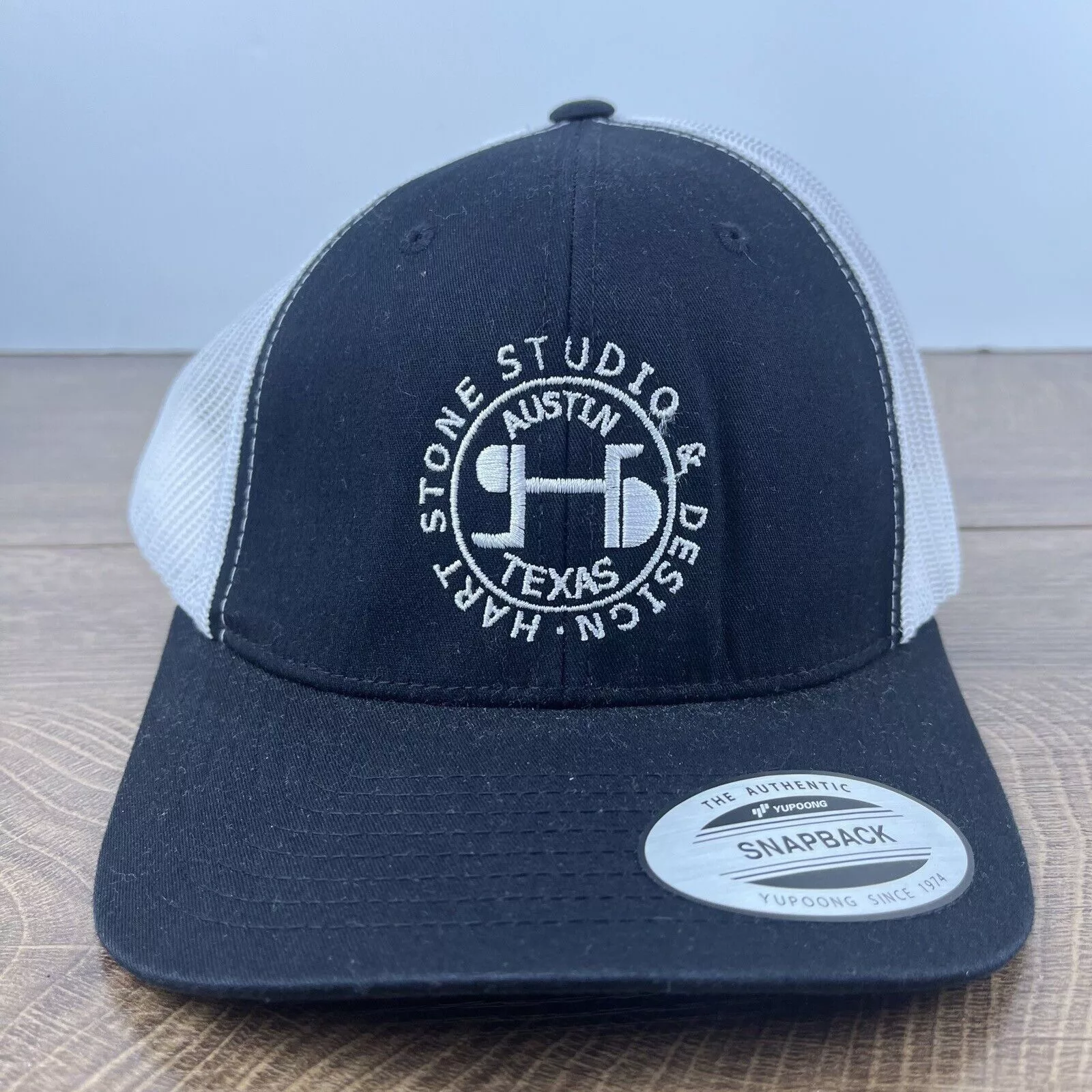 Other Hats Other Hart Stone Studio & Design Snapback Hat Black Hat Adjustable