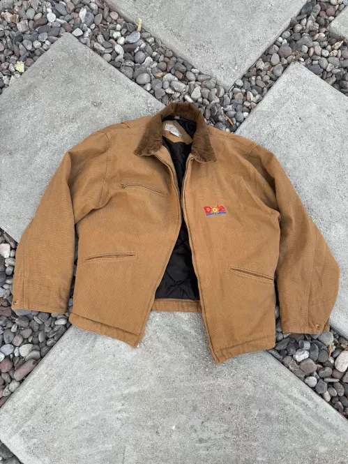 Carhartt Denim Jackets Carhartt Dole Work Jacket Beige