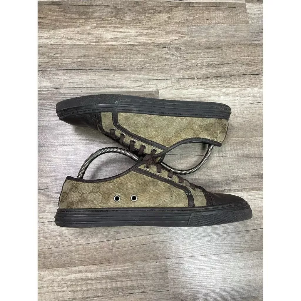 Gucci Boots Gucci monogram low trainers Size: 39 Beige