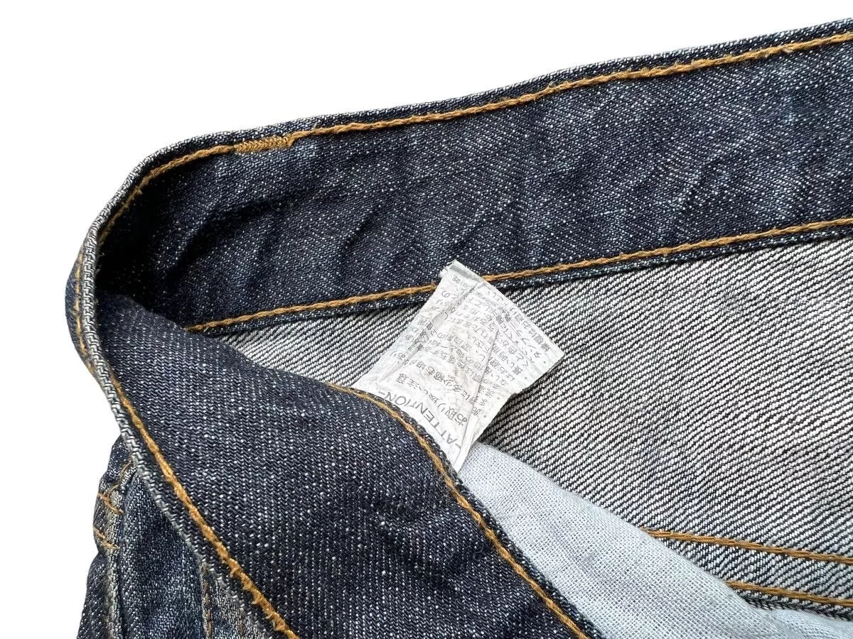 Japanese Brand Denim Japanese Brand Distressed Faded Denim Jeans 36x35 Blue Streetwear