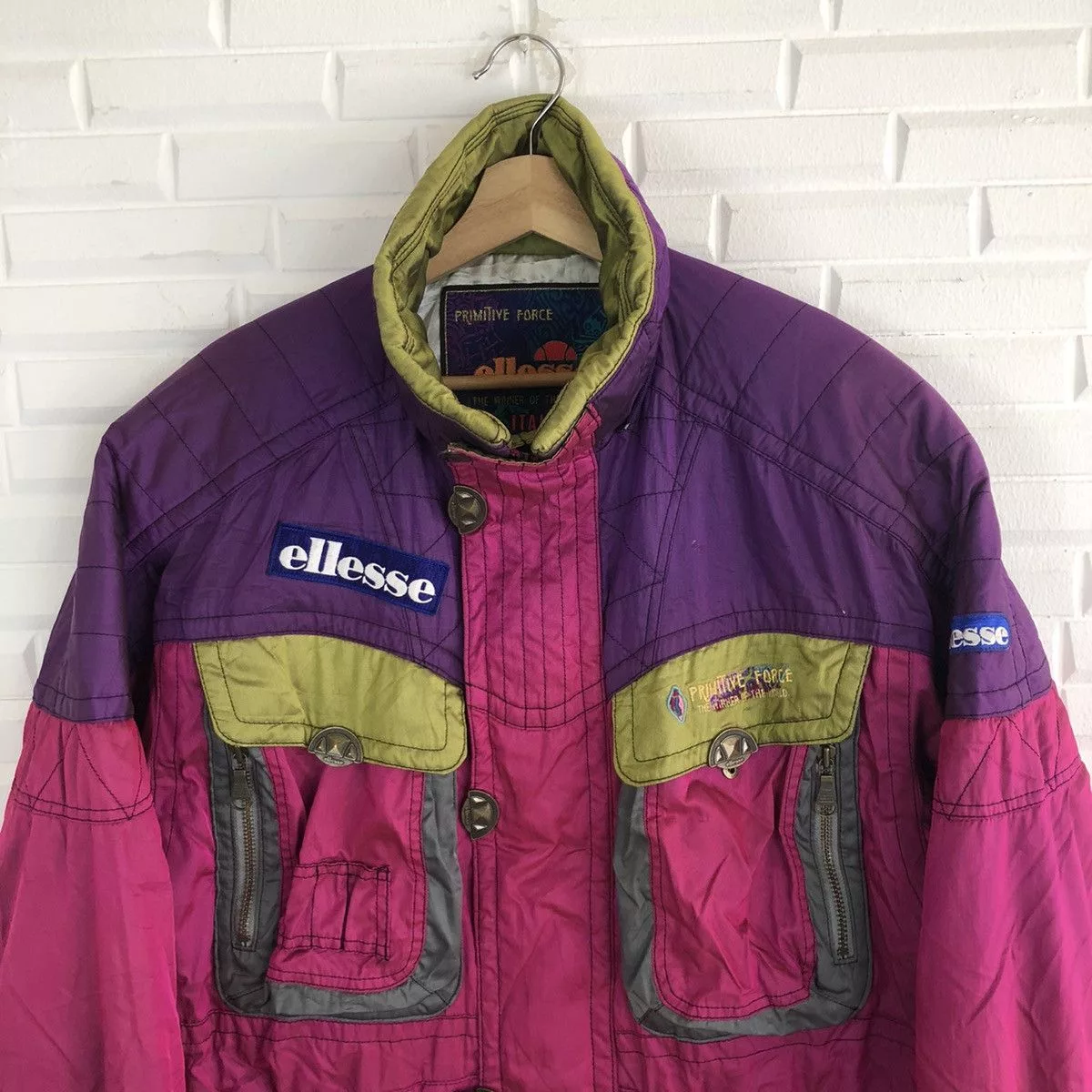 Ellesse Light Jackets ELLESSE PRIMITIVE FORCE SKI NICE COLOUR JACKET Multi
