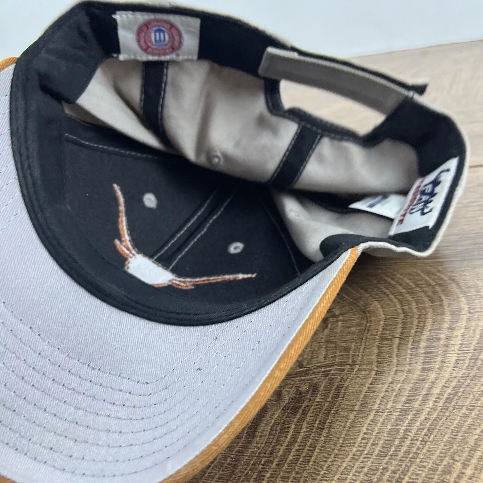 Other Hats Other Texas Longhorns Gray Orange Hat Gray Hat Adjustable Hat Gray