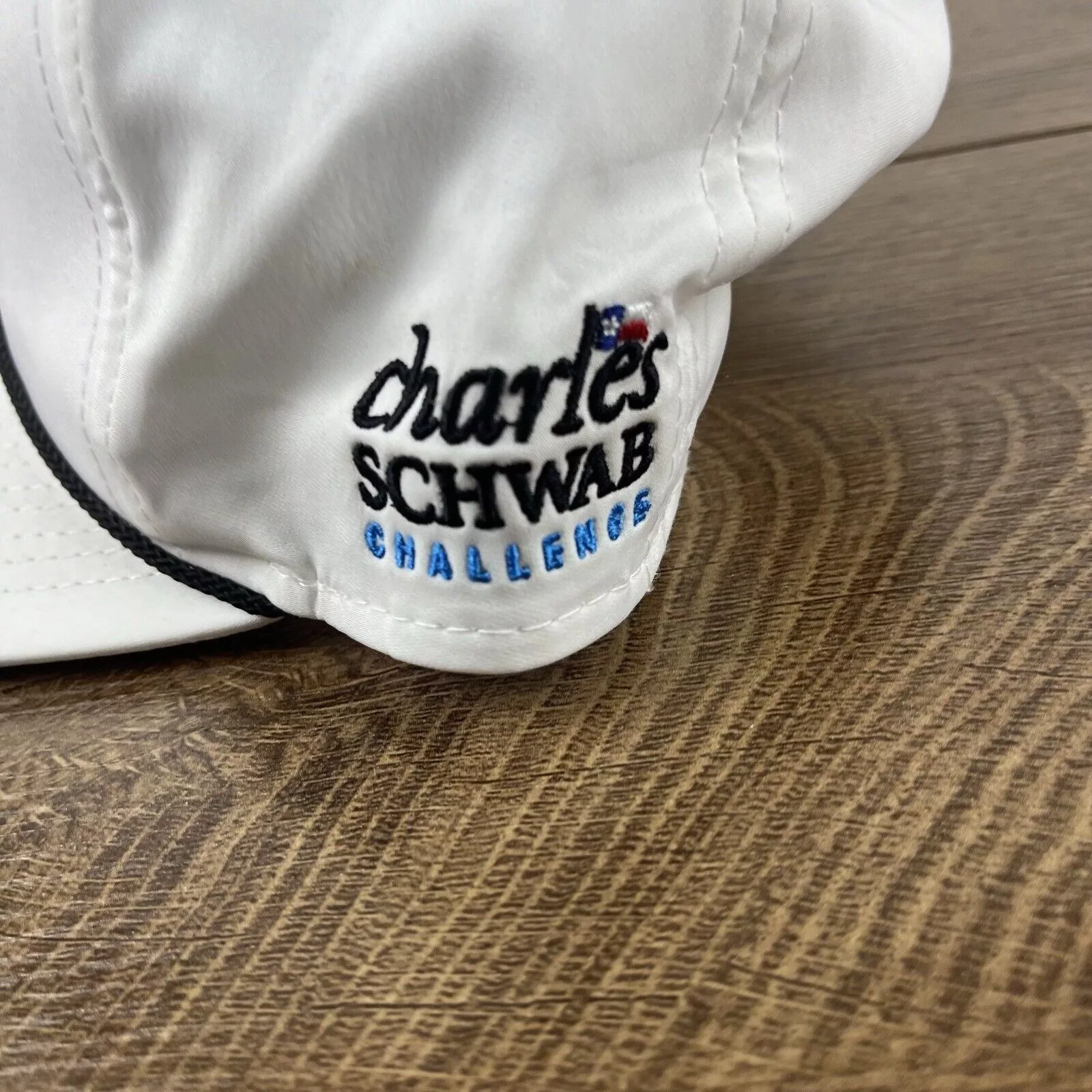 Other Hats Other Charles Schwab Challenge Snapback Hat White Adjustable Hat 7